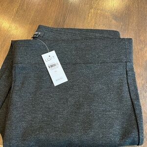 NEW. Loft/Lou & Grey. Dark grey/heathered. Leggings - full length.